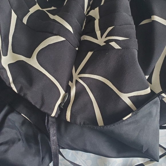 ANN TAYLOR 100% Silk Giraffe Print Halter Dress Size 0. - Picture 10 of 16